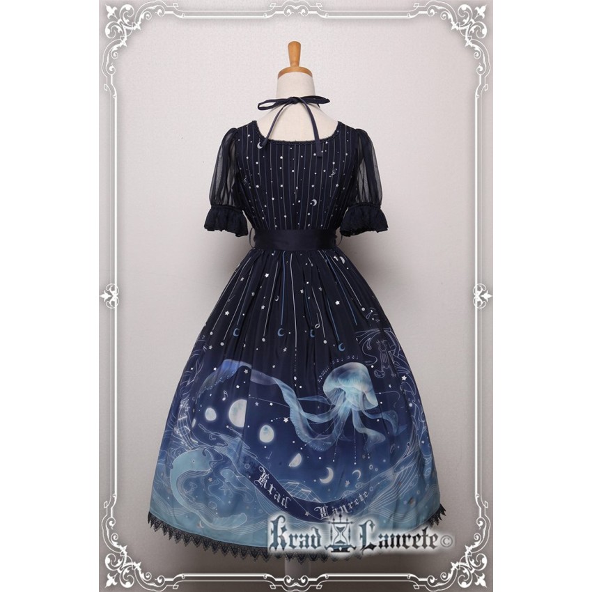 Lost in sea blue ジャンパースカート 水色 Lost in sea blue ジャンパースカート 水色