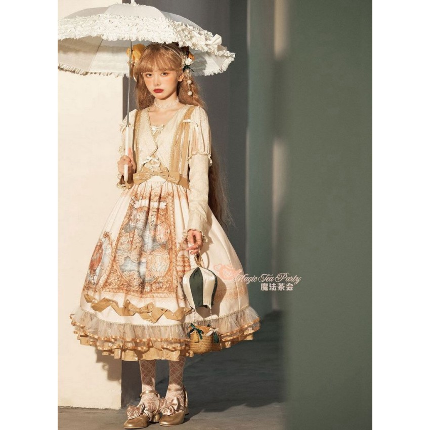 magic tea party dress Magic Tea Party ~ Fish in Dream JSK by Chinese Indie Brand