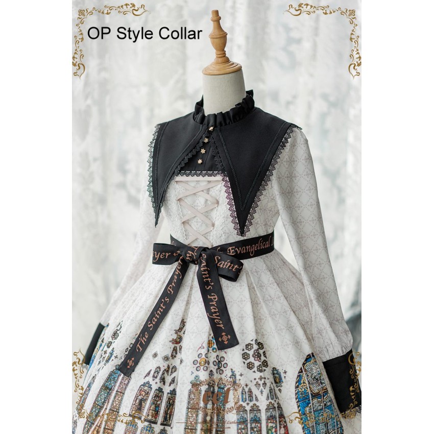 CEL The Holy Cross Short and Long JSK with Detachable Collar and 