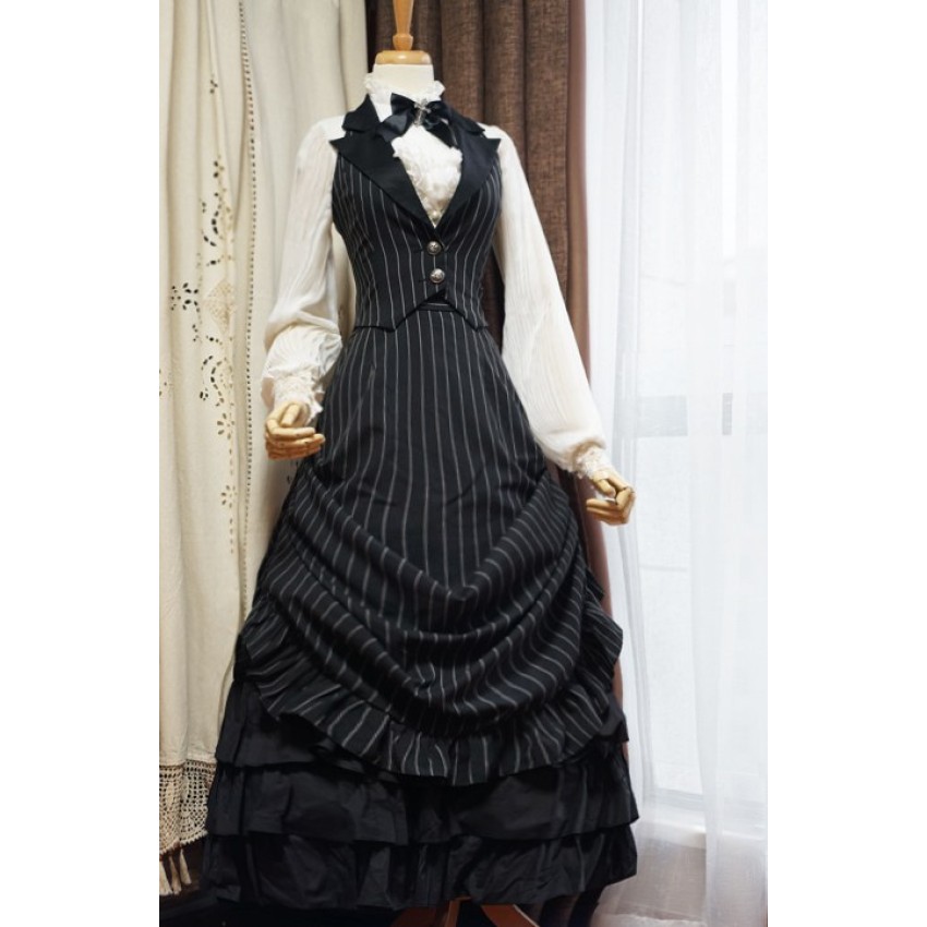 gothic bustle skirt